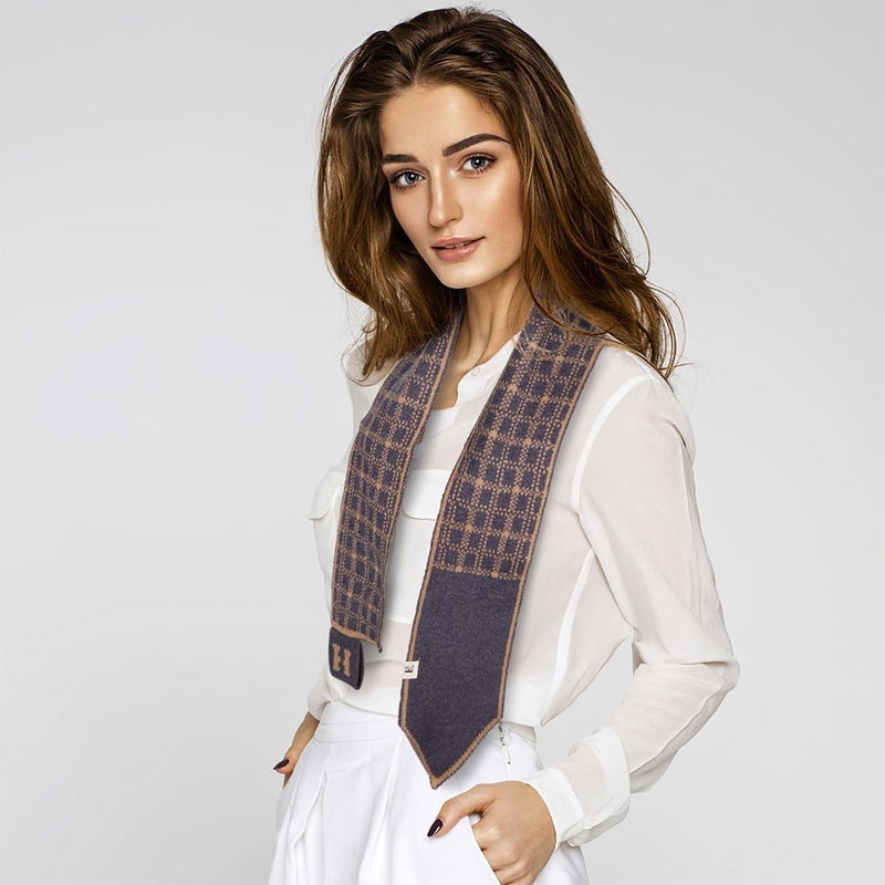 EXTREE Scarfs for Women Pashmina Silky Shawl Wrap for Evening Dressing Blanket Open Front Poncho Cape - Image 3